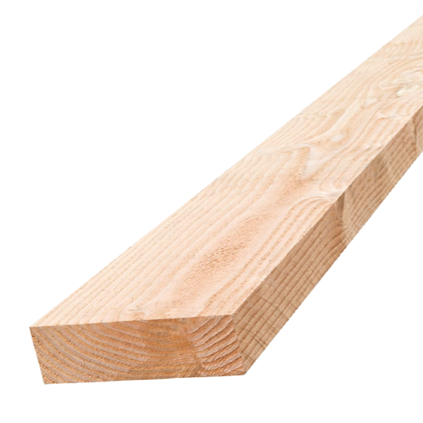 Demi-bastaing en Douglas - bois traité classe 2 - 225 MM x 40 MM - longueur 4,00 M
