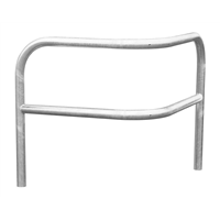 Arceau d'angle renforcé galva à 2 pieds hauteur 1000 mm