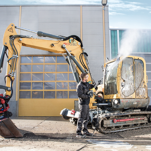 Nettoyeur haute pression Karcher HD 6/15 MX Plus eau froide avec rotabuse et enrouleur