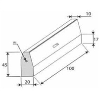 BPU PROFIL T SIFFLET G GRIS