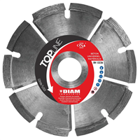 Disque diamant DJA TopLine Diam Industries - Ø 125 x 22,23 mm - Joints durs-tendres - 32 x 8 x 7 mm
