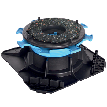 Plot pour terrasse en dalles Cleman Jouplast - hauteur réglable de 55 à 80 MM