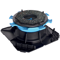 Plot pour terrasse en dalles Cleman Jouplast - hauteur réglable de 55 à 80 MM