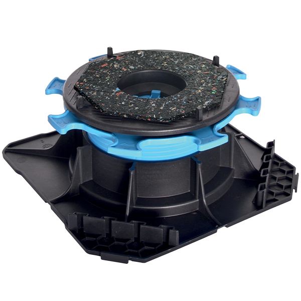 Plot pour terrasse en dalles Cleman Jouplast - hauteur réglable de 55 à 80 MM