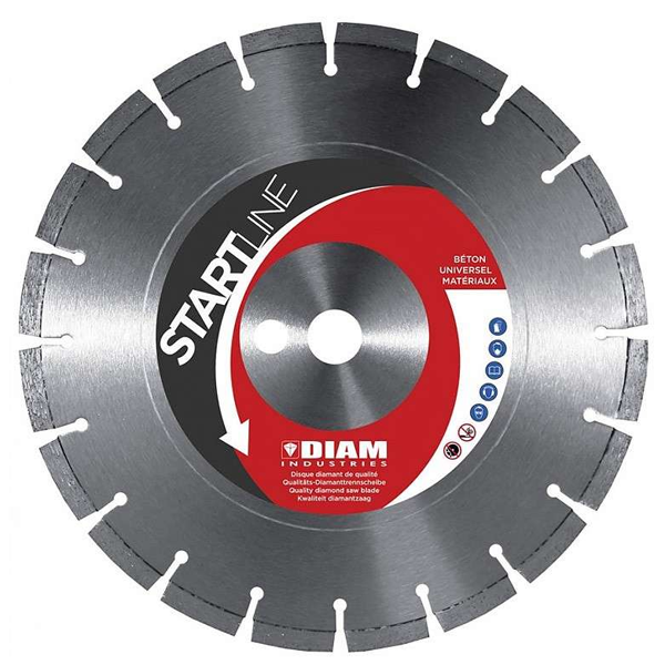 Disque diamant béton StartLine BS60 Ø 230 x 22,23 mm Diam Industries