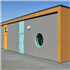Bardage bois peint en Sapin du Nord de classe 3.1 - Extra Silverwood - Profil Line - 20,00 MM x 125,00 MM - Long. 4,15 M - Coloris Gris fossile