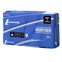 MORTIER PRET A L'EMPLOI