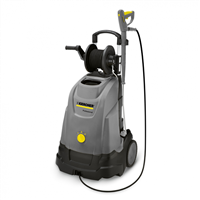 Nettoyeur haute pression eau chaude monophasé Karcher HDS 5/11 UX+ - 230V - 110 bar - débit 450 l/h avec enrouleur