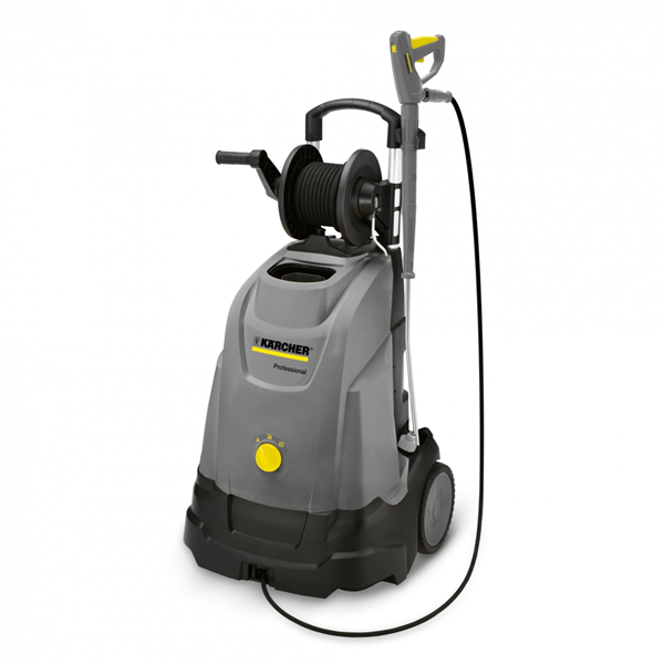 Nettoyeur haute pression eau chaude monophasé Karcher HDS 5/11 UX+ - 230V - 110 bar - débit 450 l/h avec enrouleur