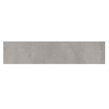 Plinthe carrelage effet béton ciré en grès cérame rectifié - Matic - 7,20 CM x 45,0 CM - Gris