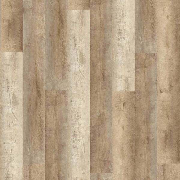 Lame vinyle imitation parquet rigide à clipser avec sous-couche intégrée - 122,0 CM x 18,0 CM - ép. 5,50 MM - Forest