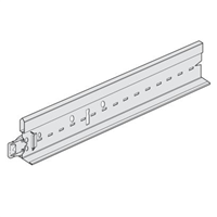 Porteur Prélude avec clip Superlock pour plafond suspendu - 24 MM x 43,0 MM - Long. 3,60 M - Blanc