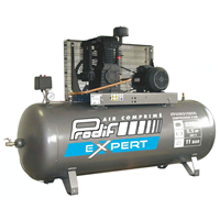 Compresseur 270 Litres 5.5CV triphasé bi étage 492 L/min