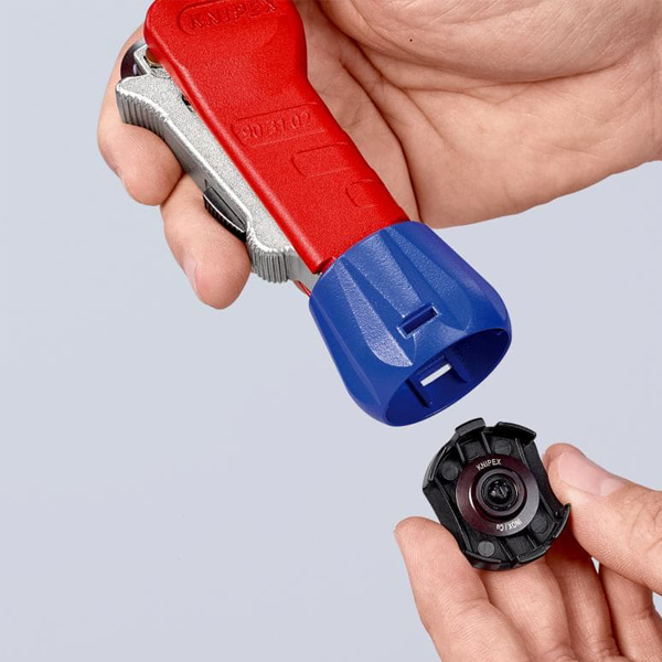 Coupe-tubes compact pour tubes cuivre et inox - TubiX Knipex - Capacité Ø 6 - 35 mm
