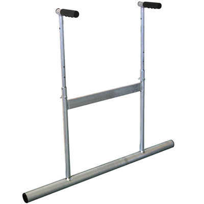 Barre à débuller pour chape liquide - Mob-Mondelin - Aluminium - hauteur réglable - largeur 150 cm