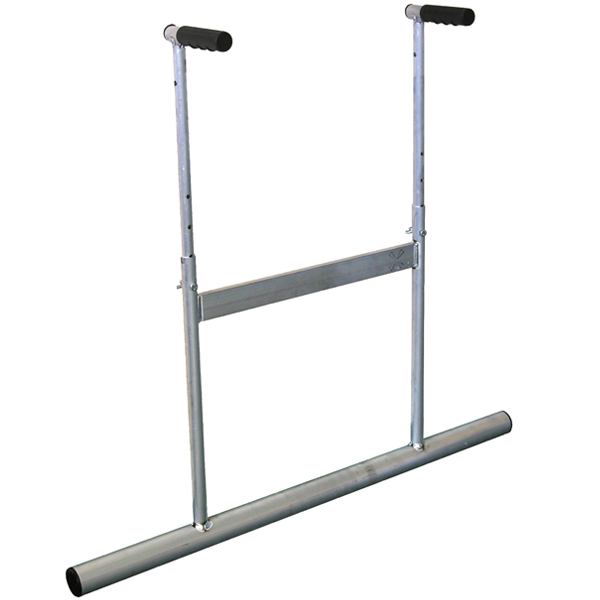 Barre à débuller pour chape liquide - Mob-Mondelin - Aluminium - hauteur réglable - largeur 150 cm