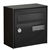 Boite aux lettres Probat Decayeux pour grillage - 302 x 292 x 157 mm - Acier zingué - Noir