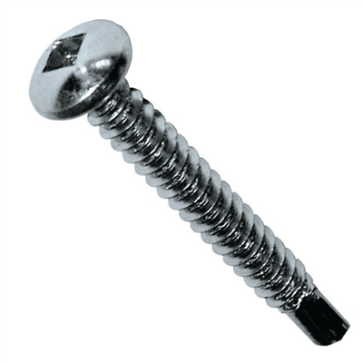 Vis autoperceuse acier zingué tête cylindrique empreinte carrée M4.8x32 mm - boîte de 250