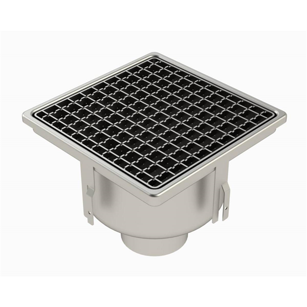 SIPHON 255X255 SORTIE VERT 100 MM CAILLEBOTIS 25100E