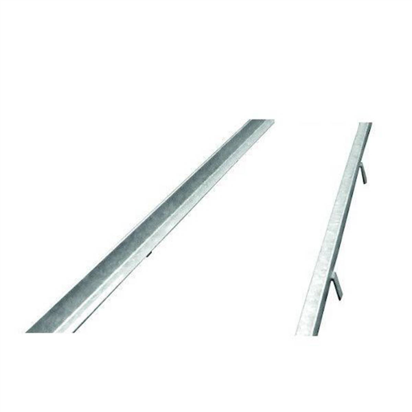 CORNIERE EN ACIER GALVANISE AVEC PATTE DE SCELLEMENT