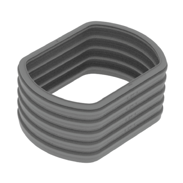 Réhausse pour fosse septique Ecoflo PE3 en polyéthylène - 1000 x 700 mm - Hauteur 450 mm