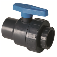 VANNE SIMPLE UNION PVC TARAUDEE EPDM D2