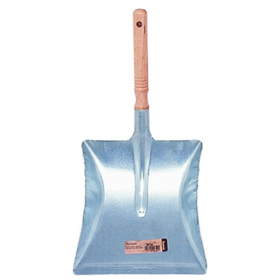 Pelle ménage en métal avec manche bois Brosserie Thomas