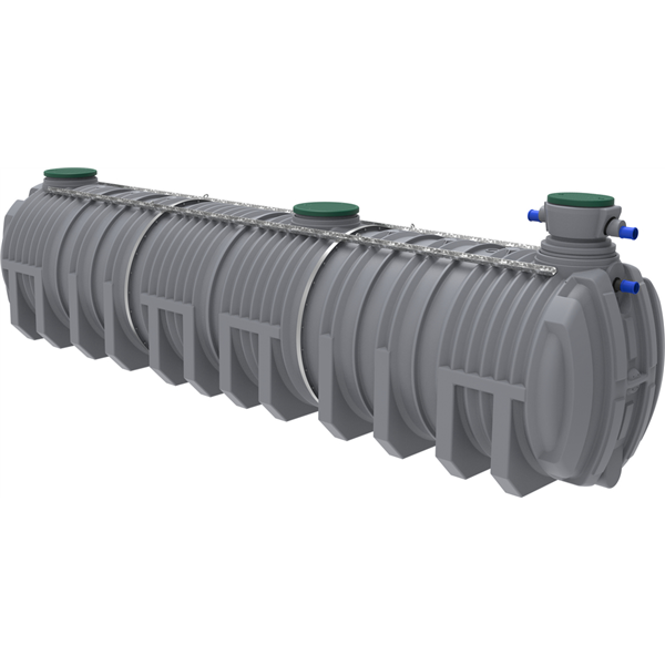 Cuve de récupération d'eau de pluie enterrée PEHD MILLEN'EAU PLUVIALE - 30000,0 ltr