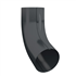 Coude de descente de gouttière à 70° Lindab BK pour tuyau de 100 MM - acier galvanisé Gris anthracite RAL 7016