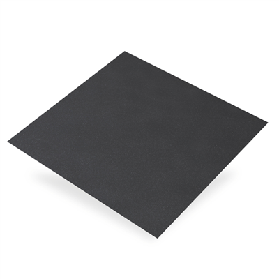 Plaque spéciale crédence en aluminium gris sablé - 600 x 700 mm - épaisseur 1.5 mm