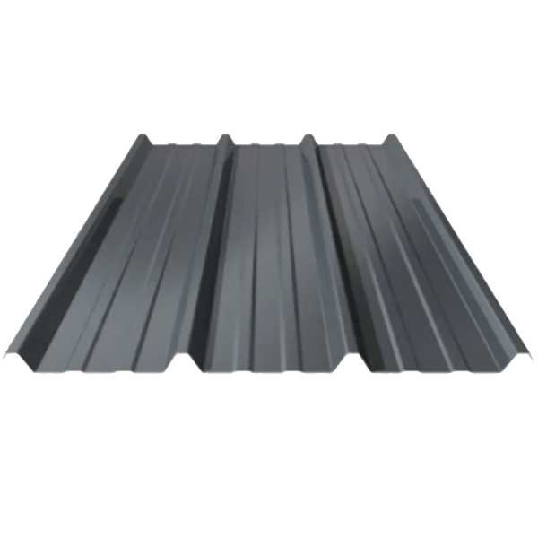 Profil de couverture métallique Coveo 3.45 - Gris anthracite RAL 7016 - 4000,0 MM x 1000 MM - ép. 0,63 MM