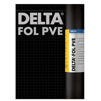 Écran de sous-toiture armé FOL PVE Delta pour toiture en pente ventilée rouleau de 1.50 x 50 m