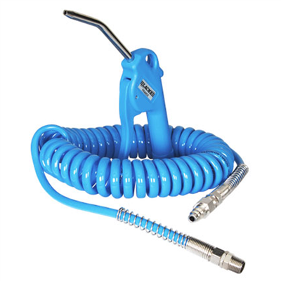 Soufflette progressive 110mm avec tuyau spiral 4.5m et raccords