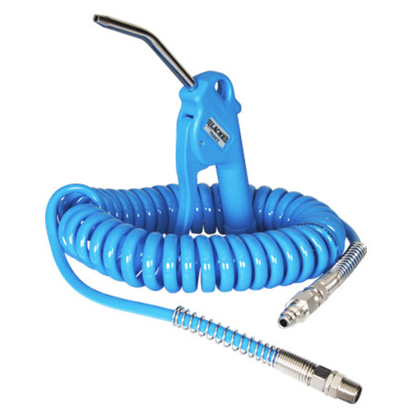 Soufflette progressive 110mm avec tuyau spiral 4.5m et raccords