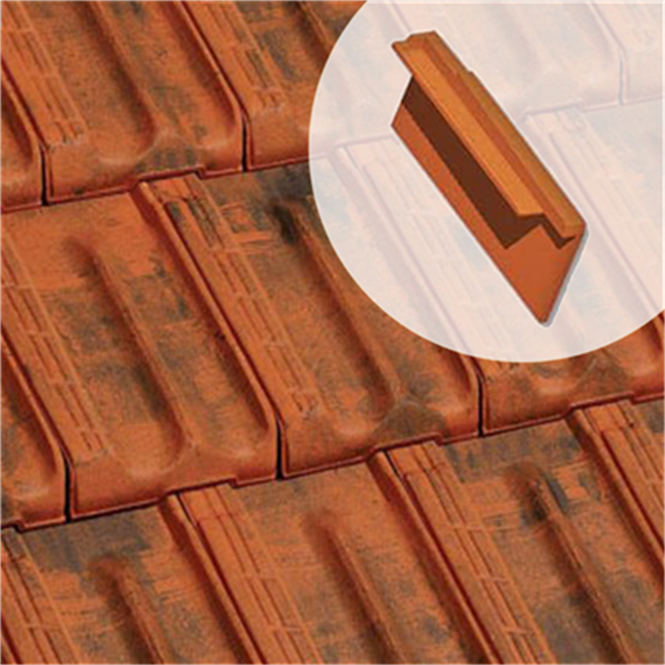 Tuile de rive droite à emboîtement 17TCU