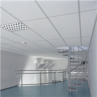 Dalle de plafond acoustique - Ecophon Advantage A - Bords A (droits) - 600,0 MM x 600 MM - ép. 20,00 MM - Blanc