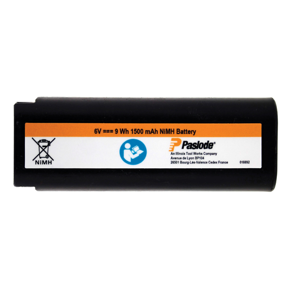Batterie oval NiMH pour cloueur autonome IM350/45 et cloueur de finition IM65/50 - Spit Paslode