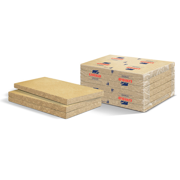 Panneau isolant fibre de bois pour murs cloisons et combles - Ursa Upwood - R 4,00 m².K/W - 1,22 M x 0,58 M - ép. 145 MM