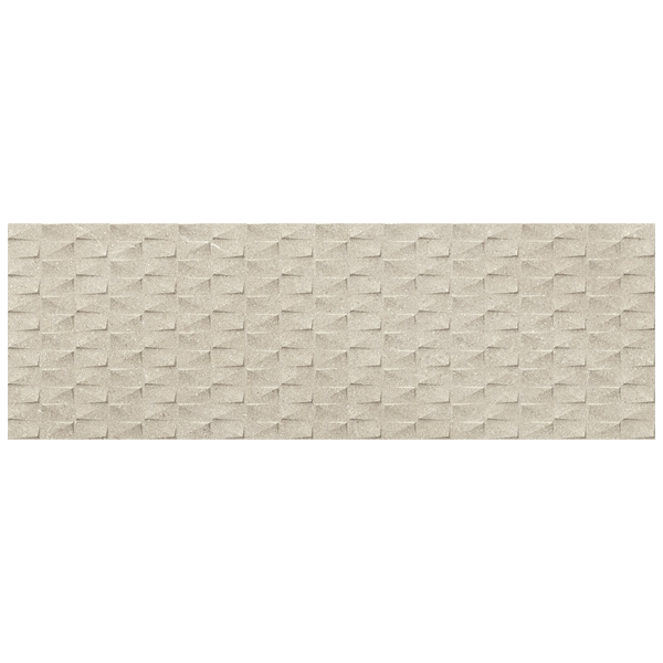 Faïence murale effet pierre Burlington Eden - 30,0 CM x 90,0 CM - ép. 10,90 MM - Ivory