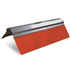 Closoir de faitage rigide ventilé galvanisé plomb ELOS - 140 MMx2 M - Rouge