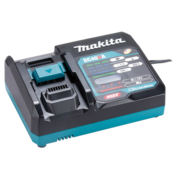 Chargeur rapide Li-Ion Makita DC40RA 40V max XGT pour batteries BL4025 et B4040