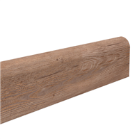 Plinthe en PVC avec décor imprimé pour sol vinyle Gerflor - 60,0 MM x 2,00 M - Coloris S075 - Linley