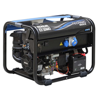 Groupe électrogène portable de chantier SDMO TECHNIC 6500 E Monophasé Essence 6,3kW