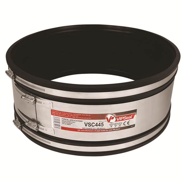 RAC. FLEX-SEAL SC 130-150 EPDM BANDE C. INOX 304