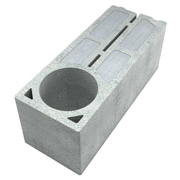 Bloc poteau Airium R1 - résistance B50 - 500 x 200 x 200 mm - R = 1,10 m².K/W