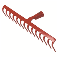 Râteau 14 dents courbes forgé - sans manche