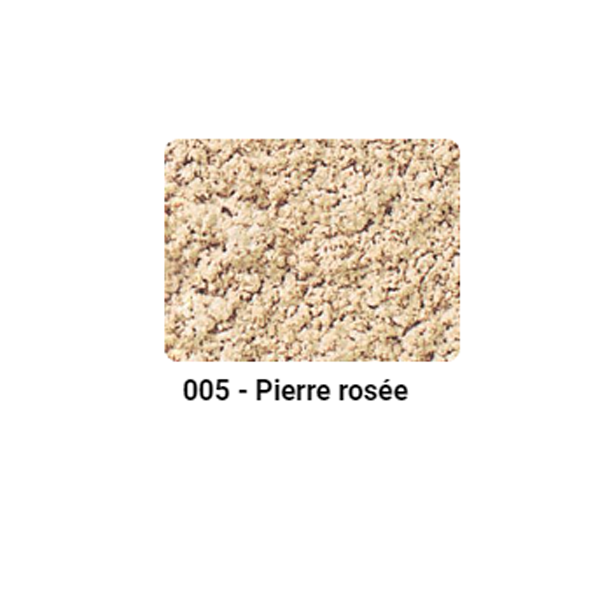Enduit de parement teinté - Weber Tyrolien - 005 Pierre rosée - Sac de 25 KG
