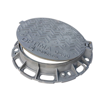 Regard de chaussée Optima R EUP articulé verrouillé D400 trafic moyen NF