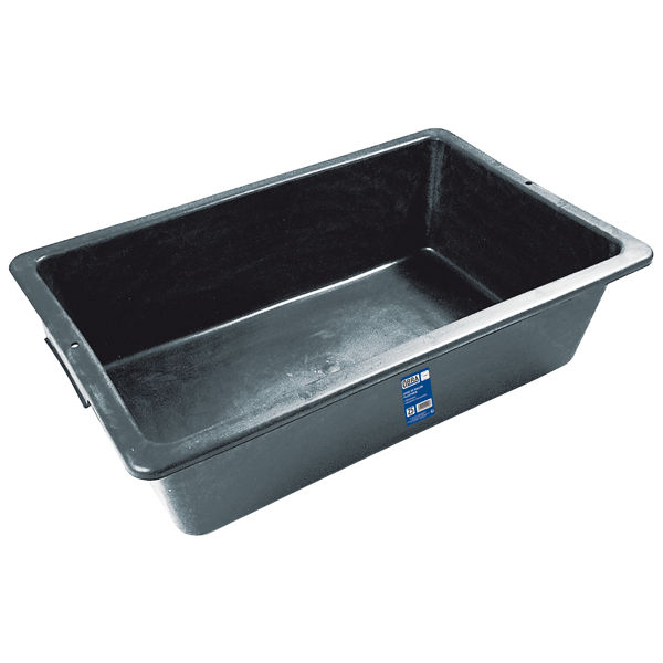 Auge de maçon en plastique noir - Obra - capacité 25 LTR