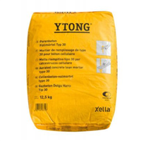 Mortier de rebouchage et de réparation pour béton cellulaire - Ytong - Sac de 12,5 kg